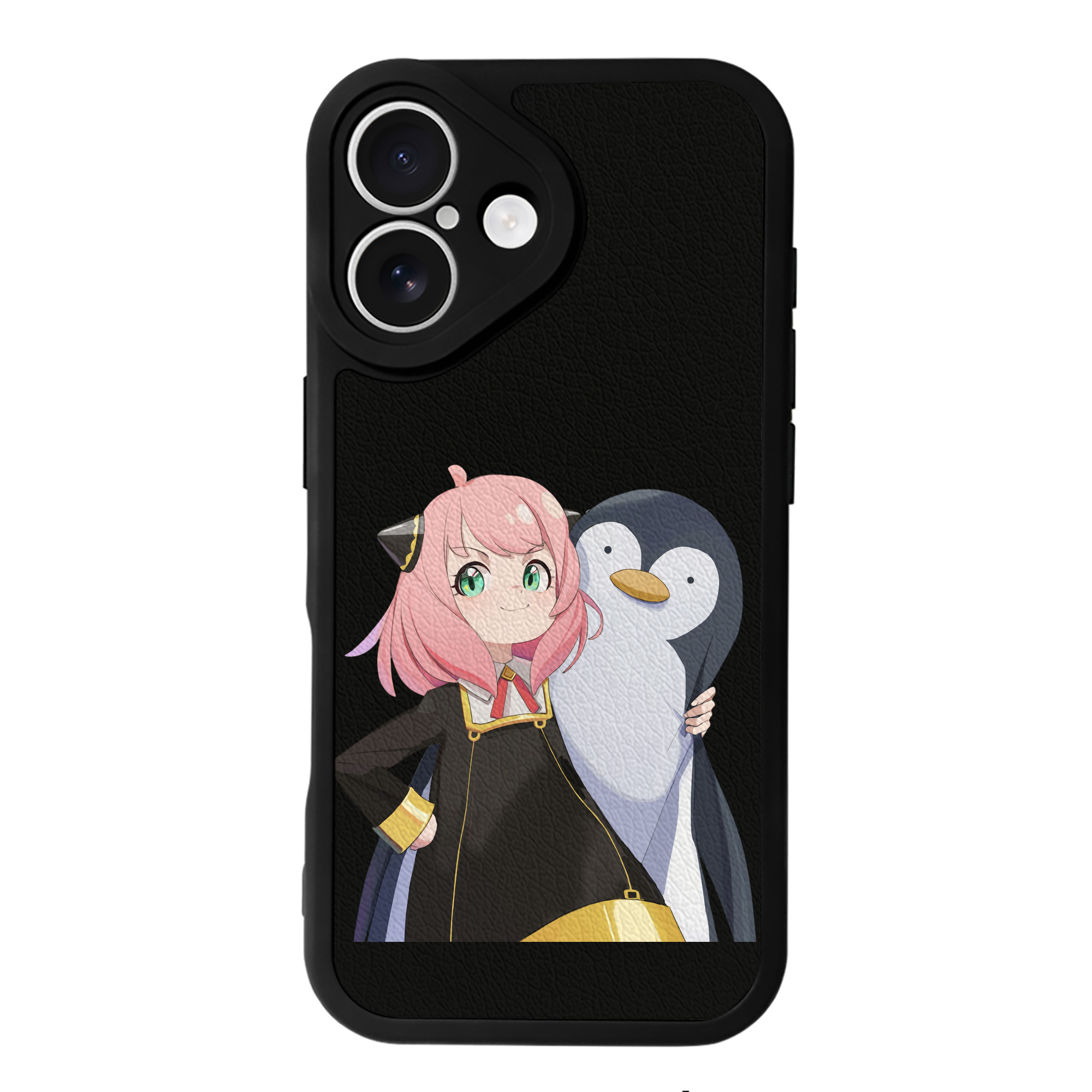 （画像用） SPY×FAMILY间谍家家酒 【iPhone 16シリーズ対応】シリコンスマホケース（レザー調） 材質：シリコン